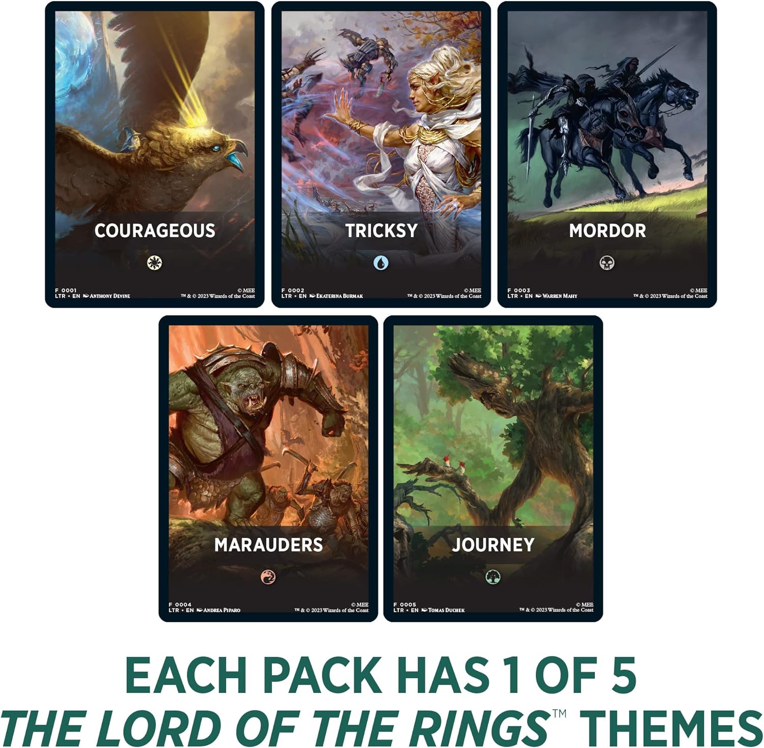 The Lord of the Rings: Tales of Middle-earth Jumpstart Booster Box (LTR) Magic: The Gathering