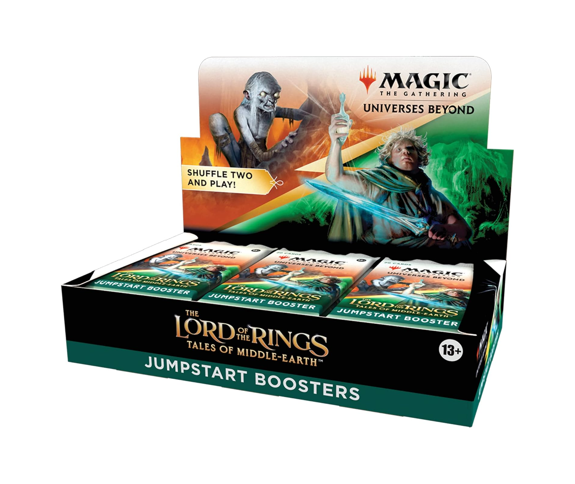MTG LOTR Jumpstart Booster Box (18 Packs) – Magic The Gathering Lord of the Rings Australia
